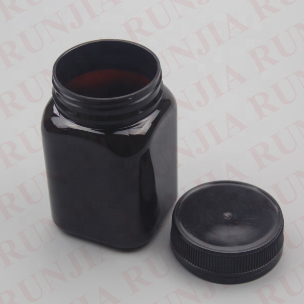 180ml 360ml 720ml black jar peanut jar coconut butter oil jar