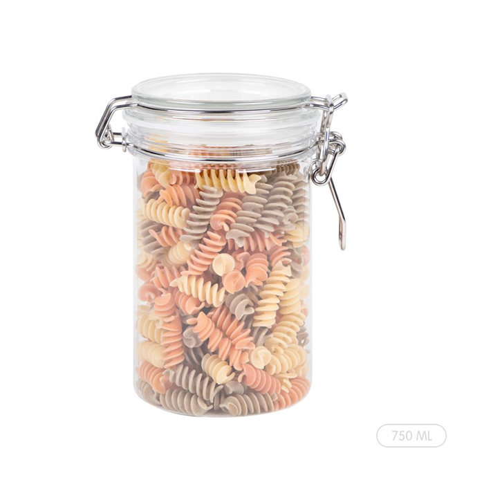 180ml 6oz round shape clear pet plastic hermetic jar for bath salt and body scrub