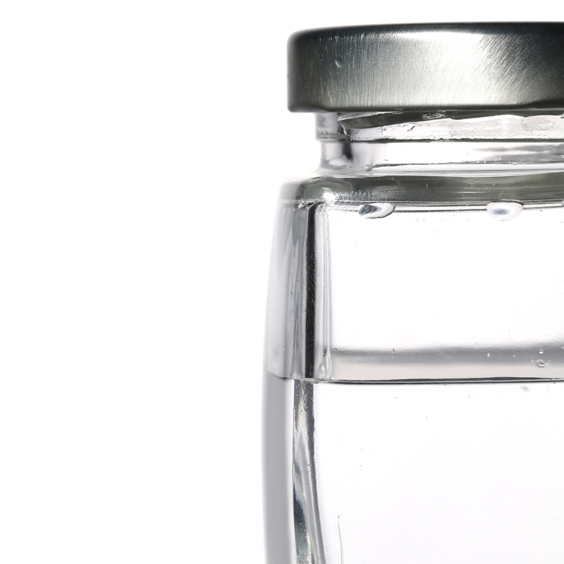 180ml Glass Jars Suppliers Storage Clear Customize Empty Square Food Glass Jars Wholesale