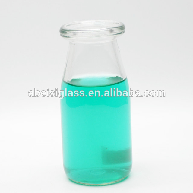 180ml pudding yogurt glass jar with plastic lid