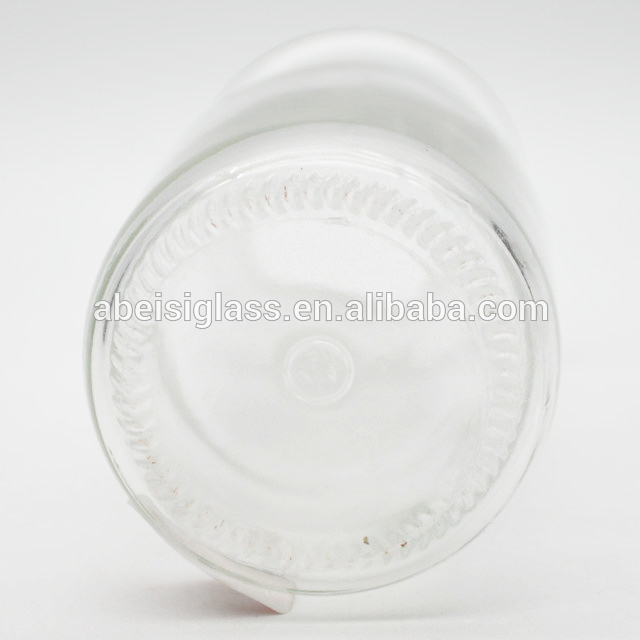 180ml pudding yogurt glass jar with plastic lid