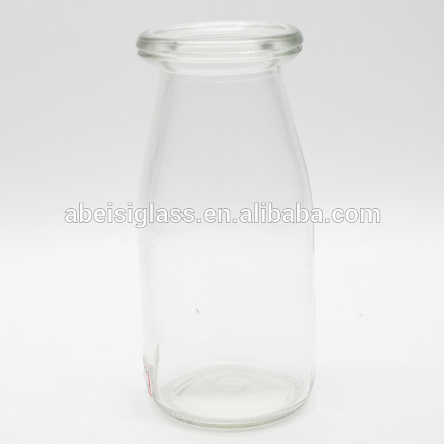 180ml pudding yogurt glass jar with plastic lid