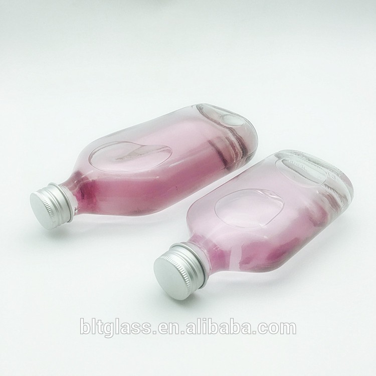 187ml 250ml 375ml 500ml flat vodka whiskey brandy cold brew coffee glass bottles with screw top