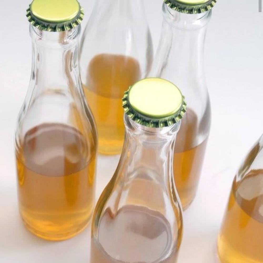 187ml 250ml Empty Clear Flat Bottom Champagne Sparkling Wine Soda Water Carbonated Beverage Cocktails Glass Bottle with lid