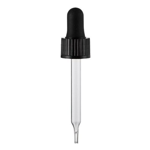 18mm disposable plastic dropper caps silicone rubbers glass pipettes dropper