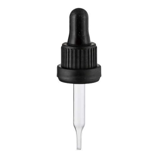 18mm disposable plastic dropper caps silicone rubbers glass pipettes dropper