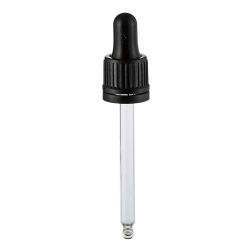 18mm disposable plastic dropper caps silicone rubbers glass pipettes dropper