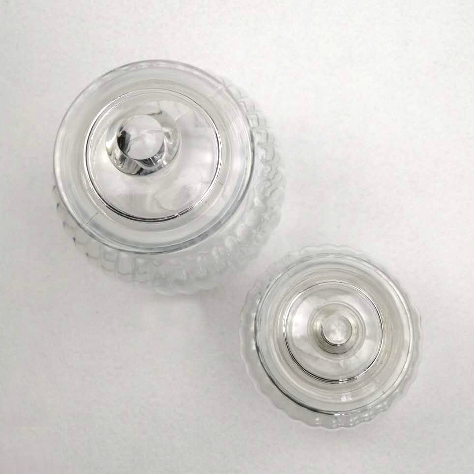 18oz and 33oz Kitchen Food Storage Pumpkin Glass Jar