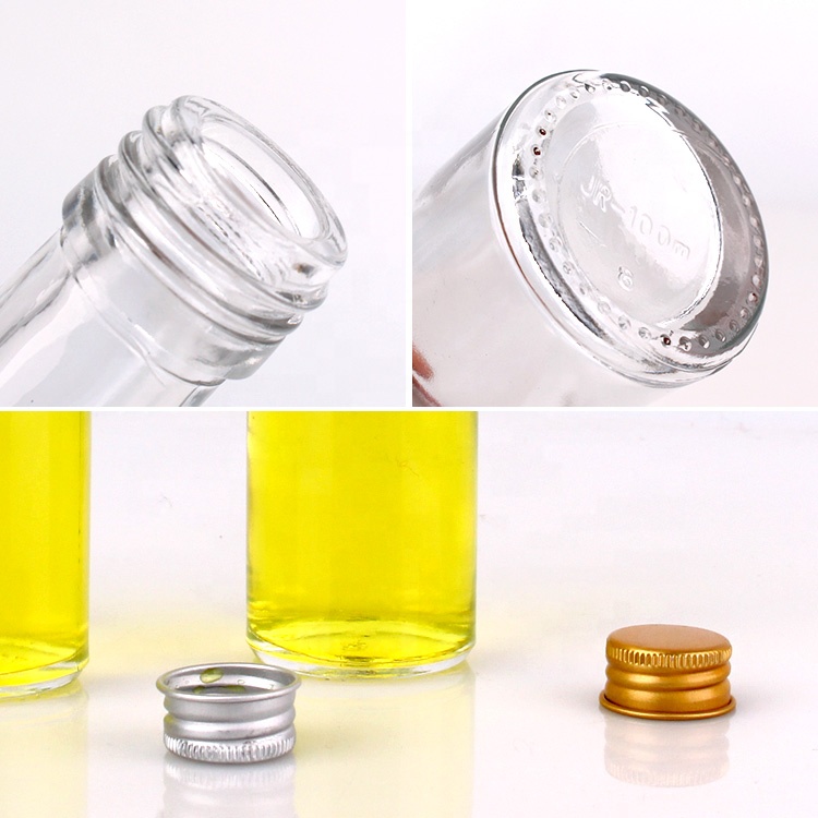190ml chinese factory price empty clear glass bottle for wine beer