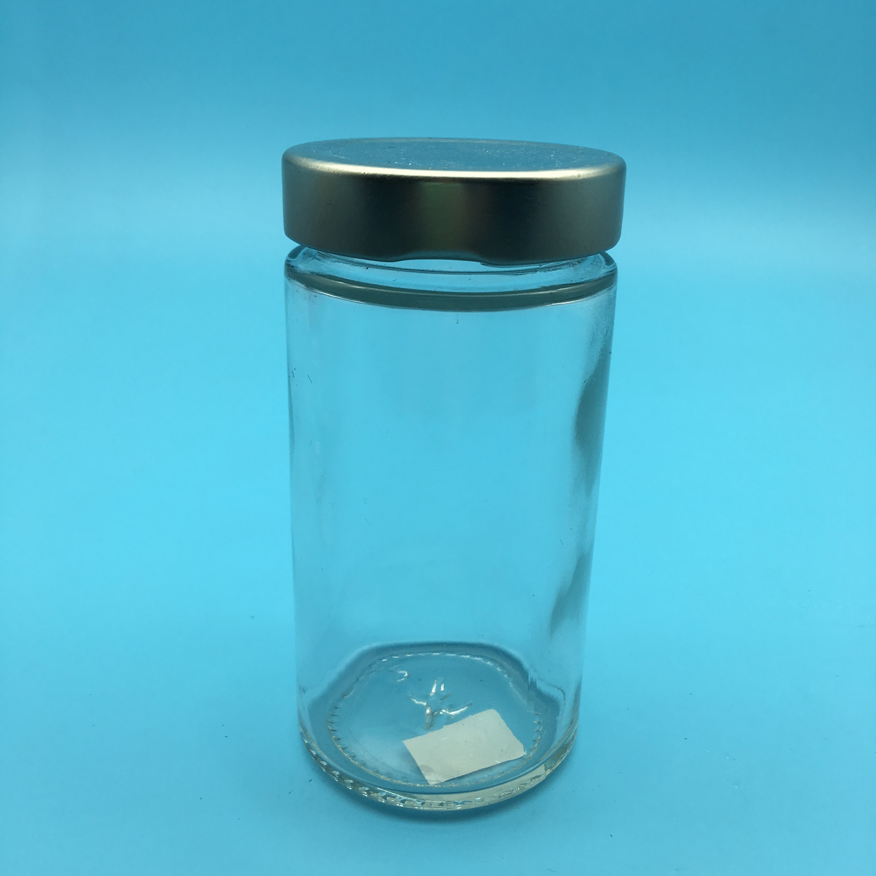 195ML Wholesale round canning jars with screw lids transparent empty bottle