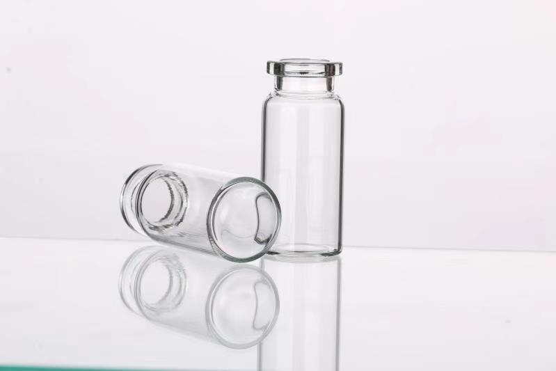 1DRAM 2DRAM 3DRAM Amber Clear Tubular Glass Vial Injection Glass Vial Vaccine Glass Vial with Dropper Cap and Rubber Cap