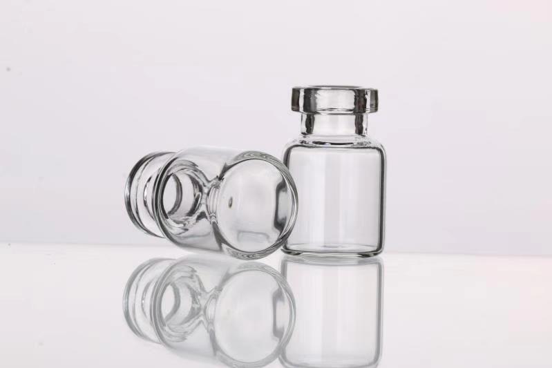 1DRAM 2DRAM 3DRAM Amber Clear Tubular Glass Vial Injection Glass Vial Vaccine Glass Vial with Dropper Cap and Rubber Cap