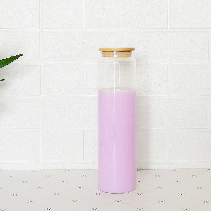 1L/2L/4L Pantry bathroom and laundry glass jar with twine bamboo lid