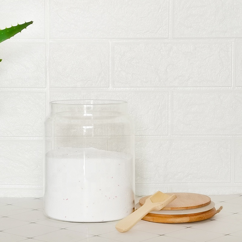 1L/2L/4L Pantry bathroom and laundry glass jar with twine bamboo lid