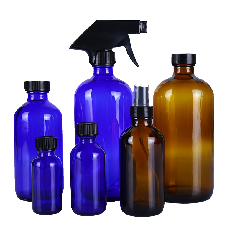 1L 500Ml 250Ml 200Ml Amber Clear Fragrance Spray Glass Bottles For Fancy Perfume Oil