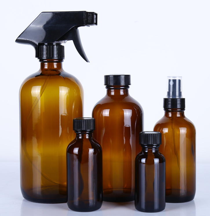 1L 500Ml 250Ml 200Ml Amber Clear Fragrance Spray Glass Bottles For Fancy Perfume Oil