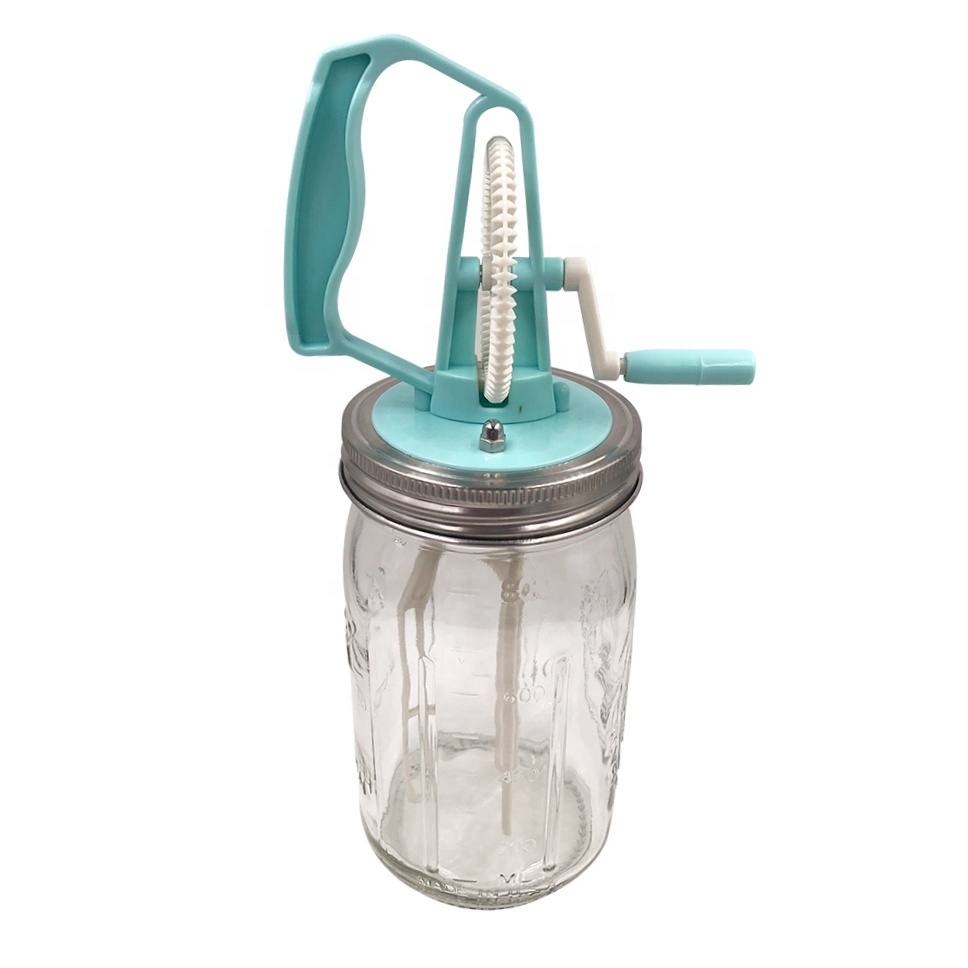1L Glass Manual Butter Churn