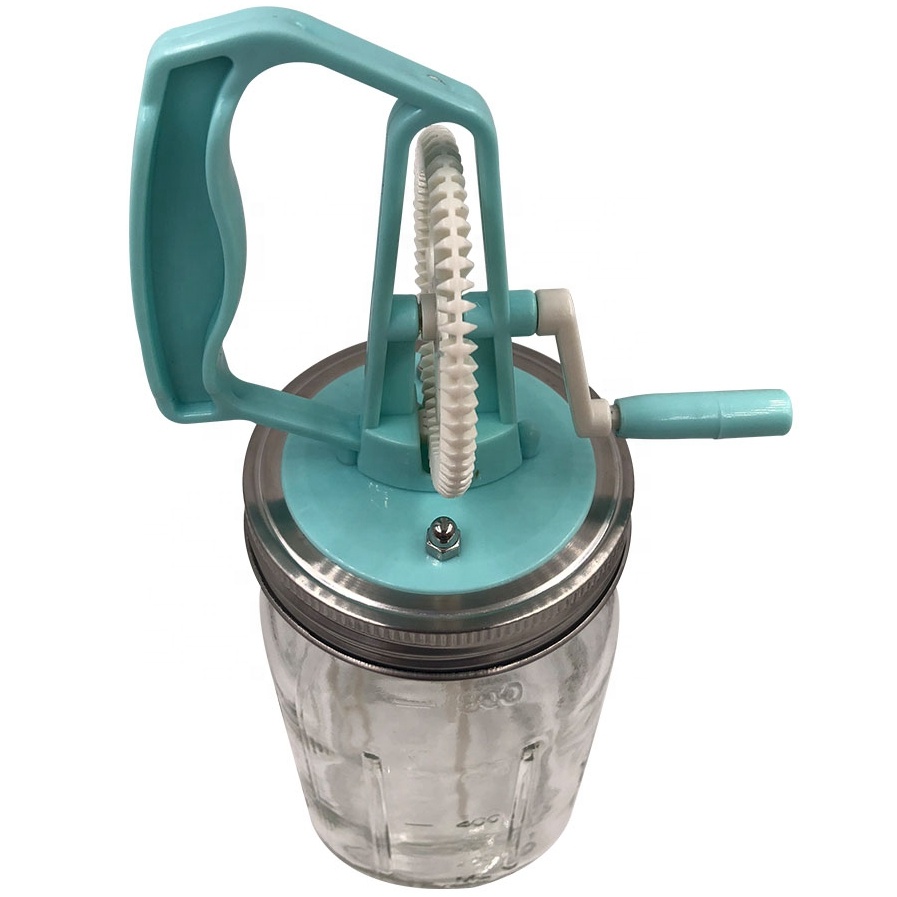 1L Glass Manual Butter Churn