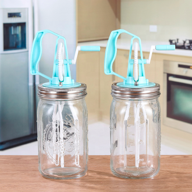 1L Glass Manual Butter Churn
