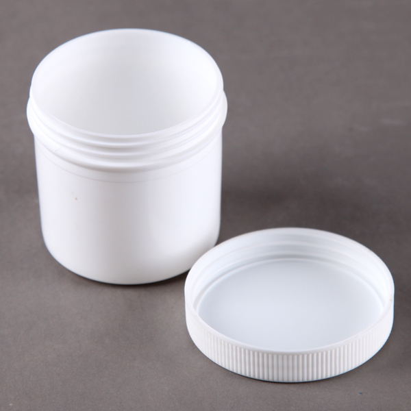 1L HDPE wide mouth plastic jar for powder packing