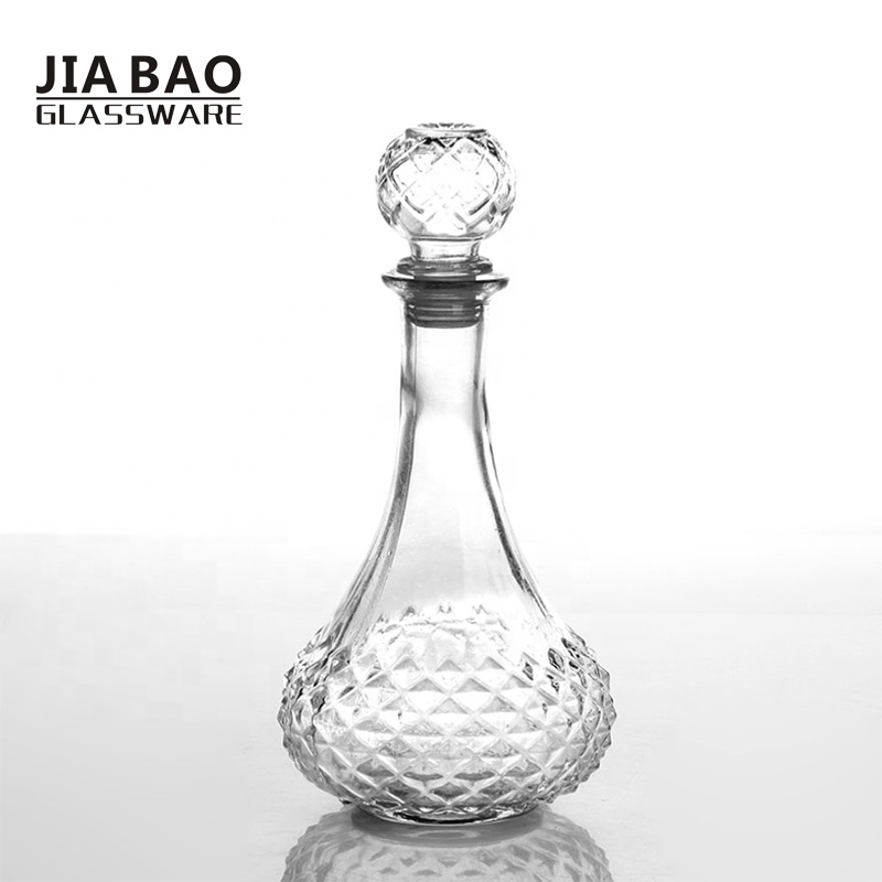 1L wholesale factory vodka glass bottle wine bottles decanters glassware drinking red wine storage jar