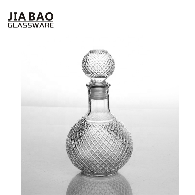 1L wholesale factory vodka glass bottle wine bottles decanters glassware drinking red wine storage jar