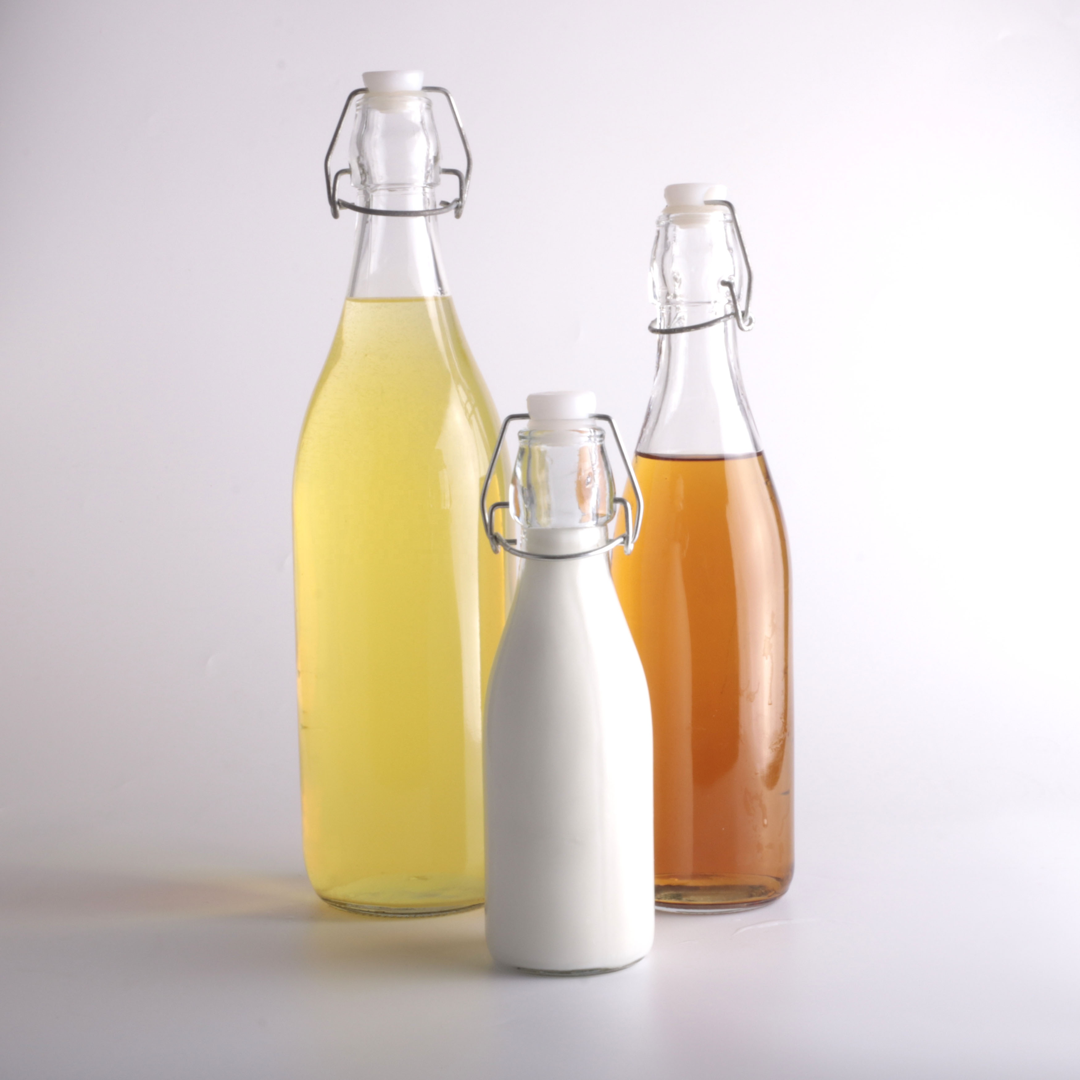 1Liter Glass Bottle Flip Top Cap 33OZ Beverage 1000ml With Swing Stopper Used In Kitchen For Kombucha