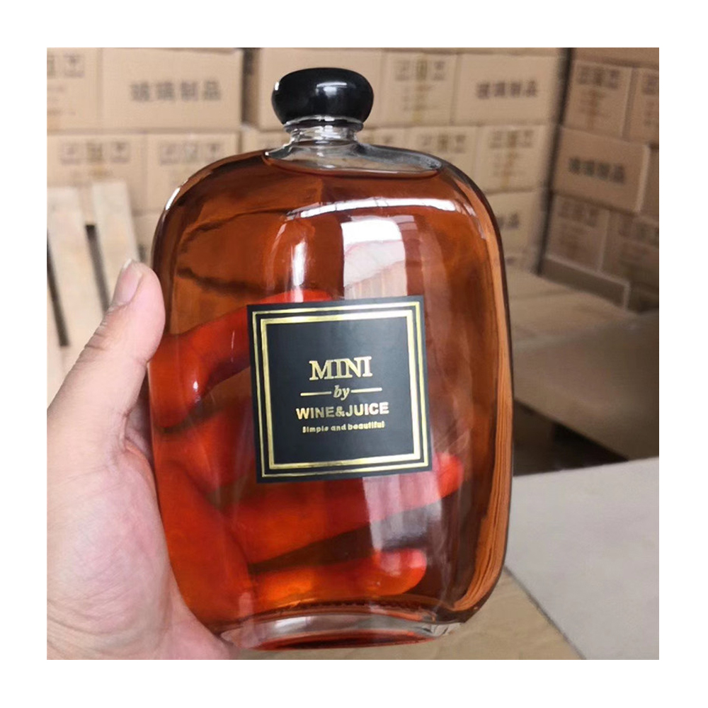 1Liter Glass Bottle Flip Top Cap Glass Bottle 300Ml Beverage With Swing Stopper Used In Kitchen For Kombucha
