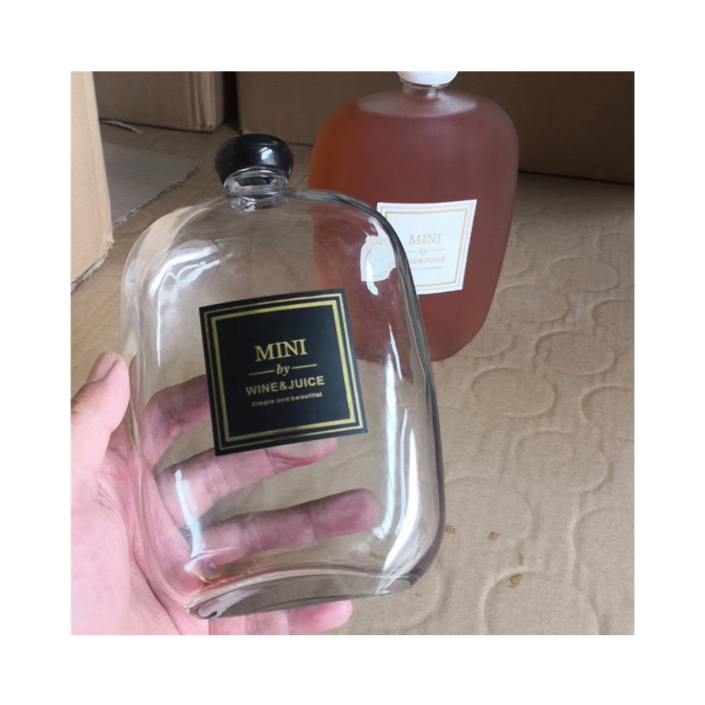 1Liter Glass Bottle Flip Top Cap Glass Bottle 300Ml Beverage With Swing Stopper Used In Kitchen For Kombucha