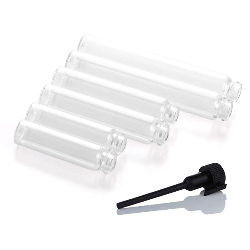 1ML 2ML 3ML Empty Mini Glass Bottles 1CC 2CC 3CC Perfume Sample Vials For Liquid Fragrance Test Tube Trial Bottles