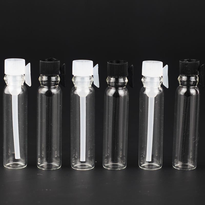 1ML 2ML 3ML Empty Mini Glass Bottles 1CC 2CC 3CC Perfume Sample Vials For Liquid Fragrance Test Tube Trial Bottles