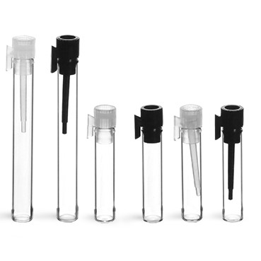 1ML mini glass perfume vial, perfume sample vial, tester bottle Tube