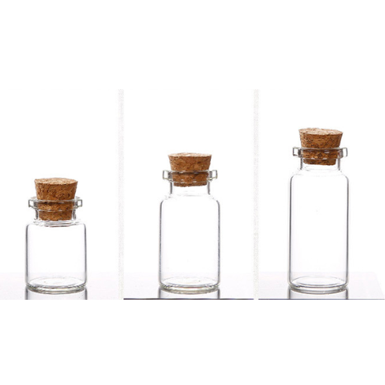 1Ml 2Ml 10Ml 20Ml 30Ml 50Ml 100Ml Wholesale Glass Vials Glass Wishing Cosmetic Vial For Fancy Food Storage Jar