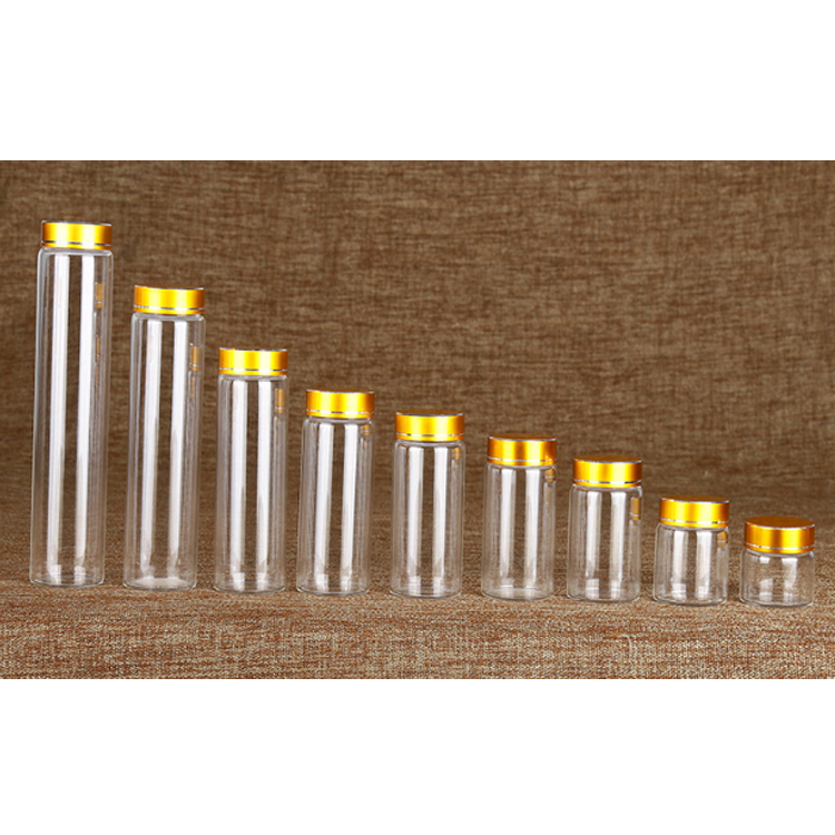 1Ml 2Ml 10Ml 20Ml 30Ml 50Ml 100Ml Wholesale Glass Vials Glass Wishing Cosmetic Vial For Fancy Food Storage Jar