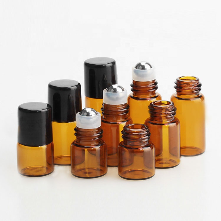 1Ml 2Ml 3Ml 5Ml Glass Roll On Essential Oils Roller Perfume Bottles