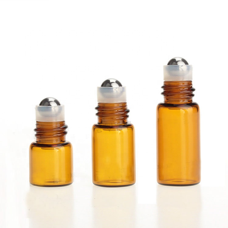 1Ml 2Ml 3Ml 5Ml Glass Roll On Essential Oils Roller Perfume Bottles