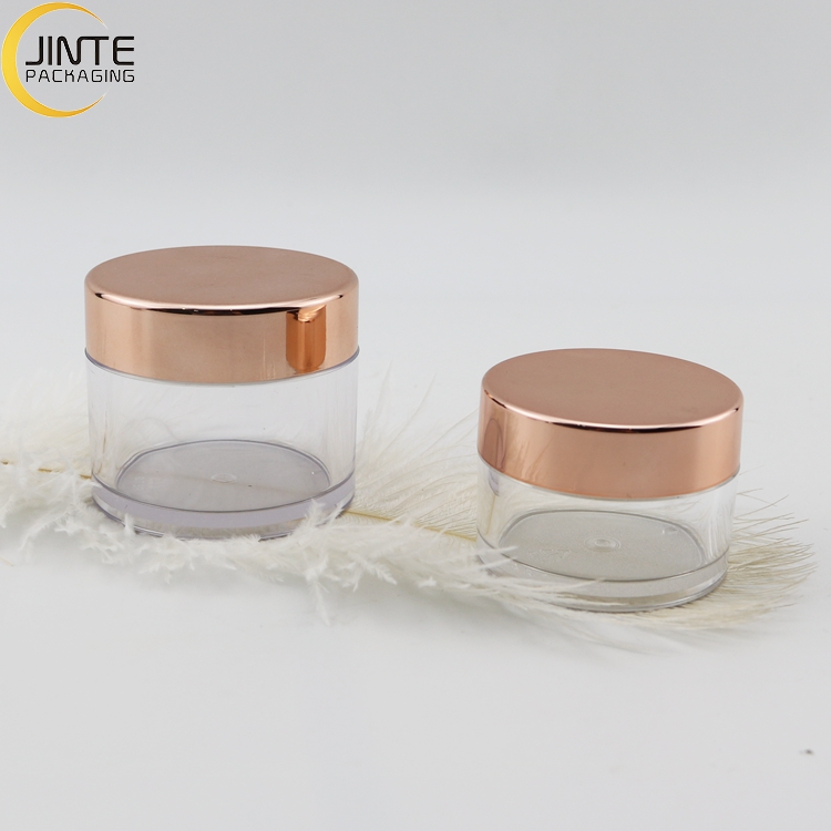 1OZ/2OZ  Small Pot Read to Ship  Plastic Clear Jar AcrylicPawer  Container Jar