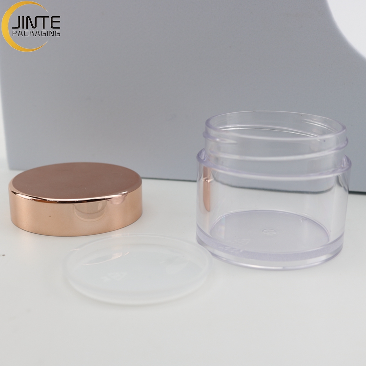 1OZ/2OZ Small Pot Read to Ship Plastic Clear Jar AcrylicPawer Container Jar