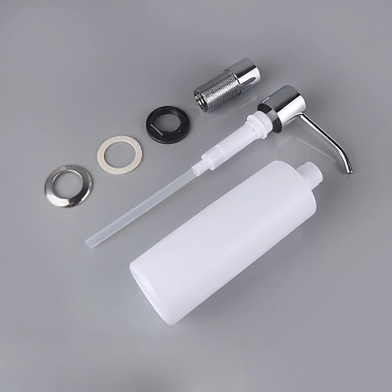 1PC Kitchen Soap Dispenser Sink Liquid Soap Bottle Bathroom Detergent Liquid Hand Wash Soap Dispenser Pumps Kitchen Supplies