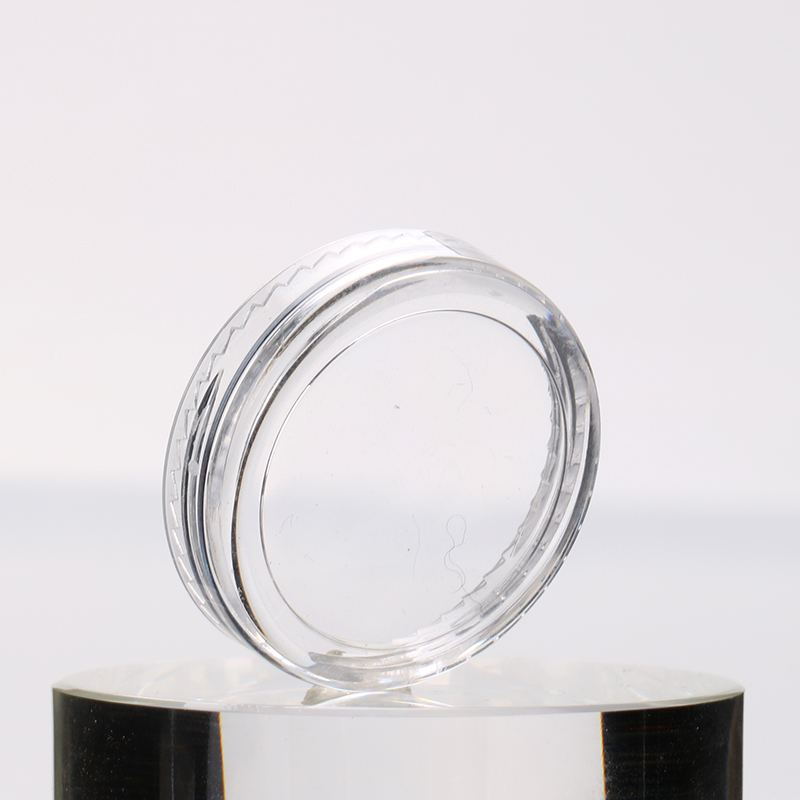 1g 2.5g 3g 5g small empty clear nail powder plastic jar single-color eyeshadow powder bottle