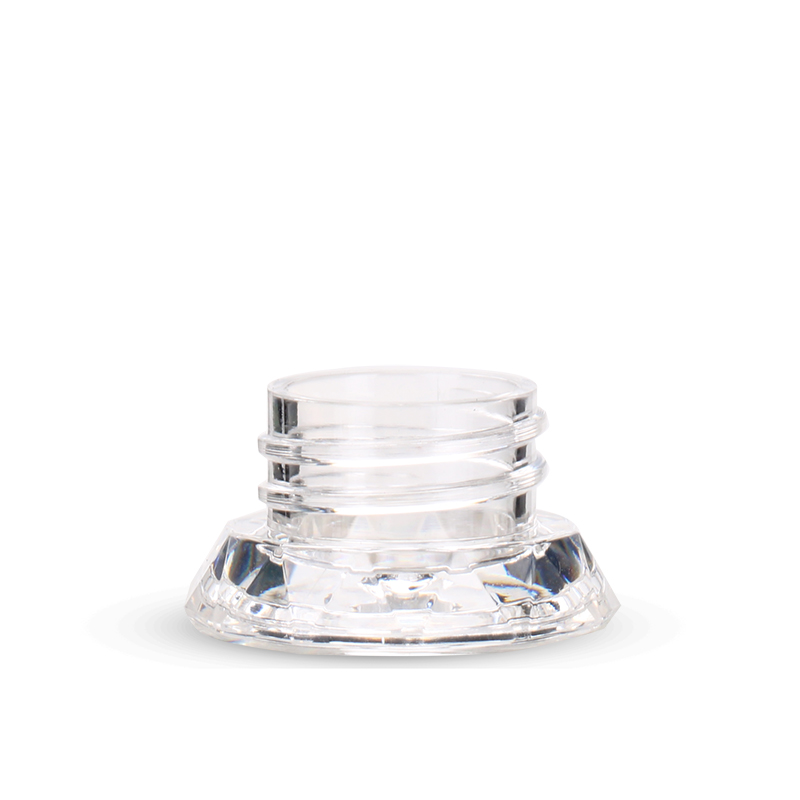 1g mini pill jar plastic powder luxury cheap romantic color eye shadow uv gel glitter powder jar