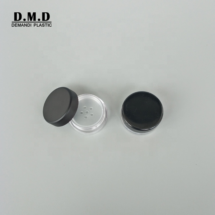 1gram 1ml 2 grams 2ml mini small empty loose powder container with sifter