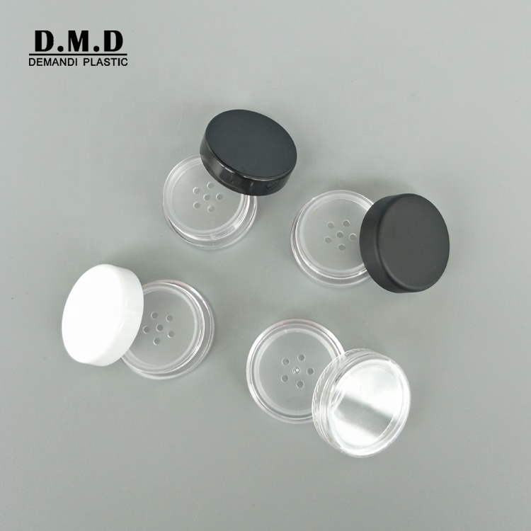 1gram 1ml 2 grams 2ml mini small empty loose powder container with sifter