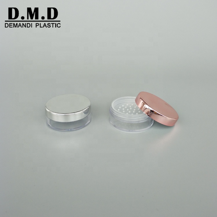 1gram 1ml 2g 2ml 5ml 5gram 10g 20gram mini pink gold silver loose powder jar with sifter