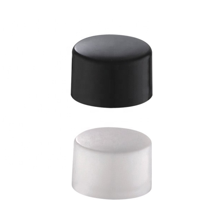 1ml 1.5ml 2ml 3ml 4ml hot sale small custom size clear pharmaceutical essential oil glass perfume bottle with black plastic cap