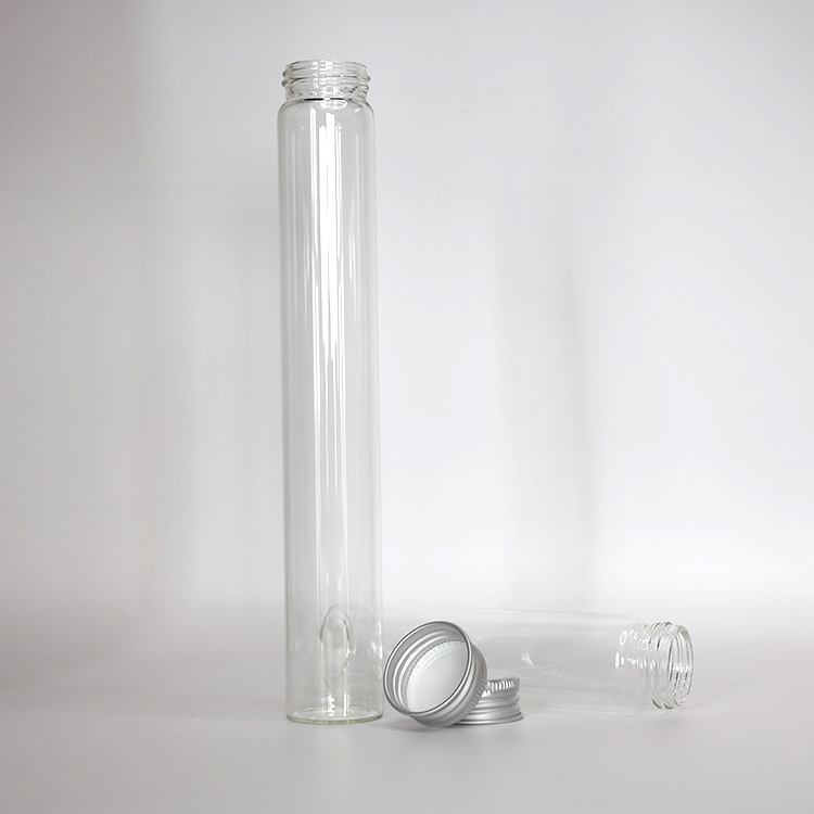 1ml 10ml 15ml Transparent Screw Neck Tubular Glass Vial