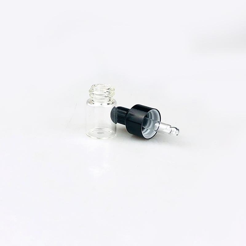 1ml 2ml 3 ml e liquid amber glass via dropper bottles