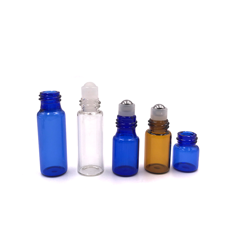 1ml 2ml 3ml 4ml 5ml 10ml Small Clear Amber Sample test Tube glass bottles for essential oil perfume medicine samples