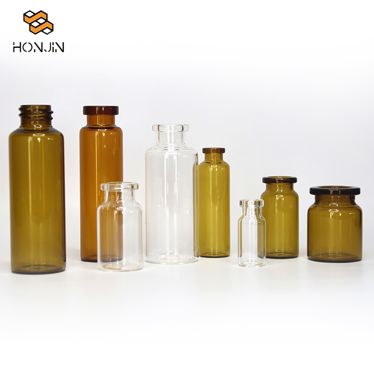 1ml 2ml 3ml 5ml 10ml 30ml Medical or Cosmetic Empty Small Glass Bottle Vial Medical glass bottle