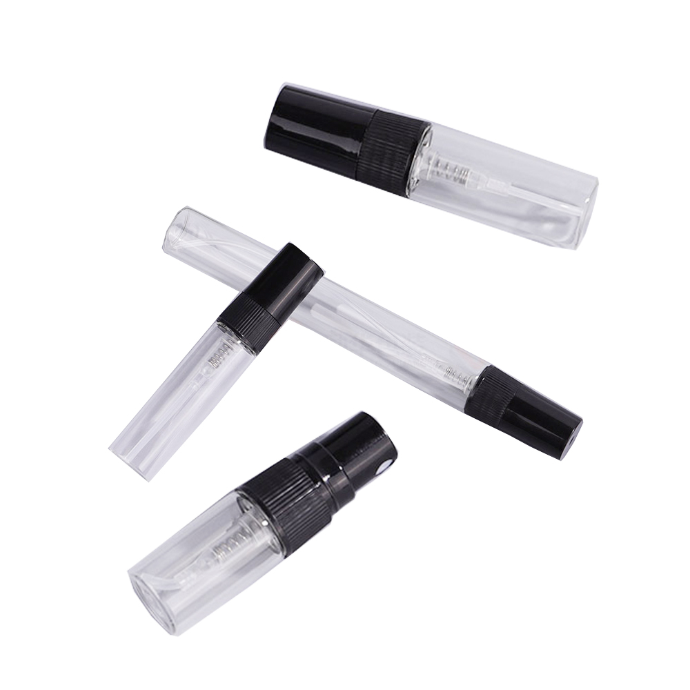 1ml 2ml 3ml 5ml 10ml perfume tester vial amber glass 3ml perfume bottle with gold sprayer